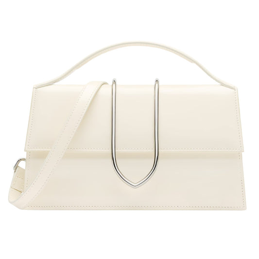 JACQUEMUS - 錘紋皮革/平滑皮革Le Grand Bambino肩背手提包