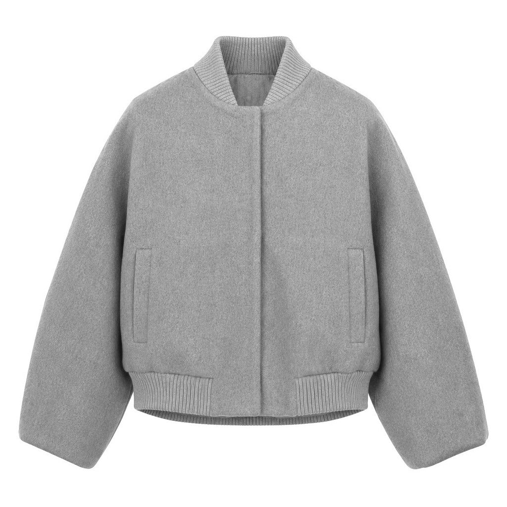 LORO PIANA－寬袖飛行員純新羊毛外套
