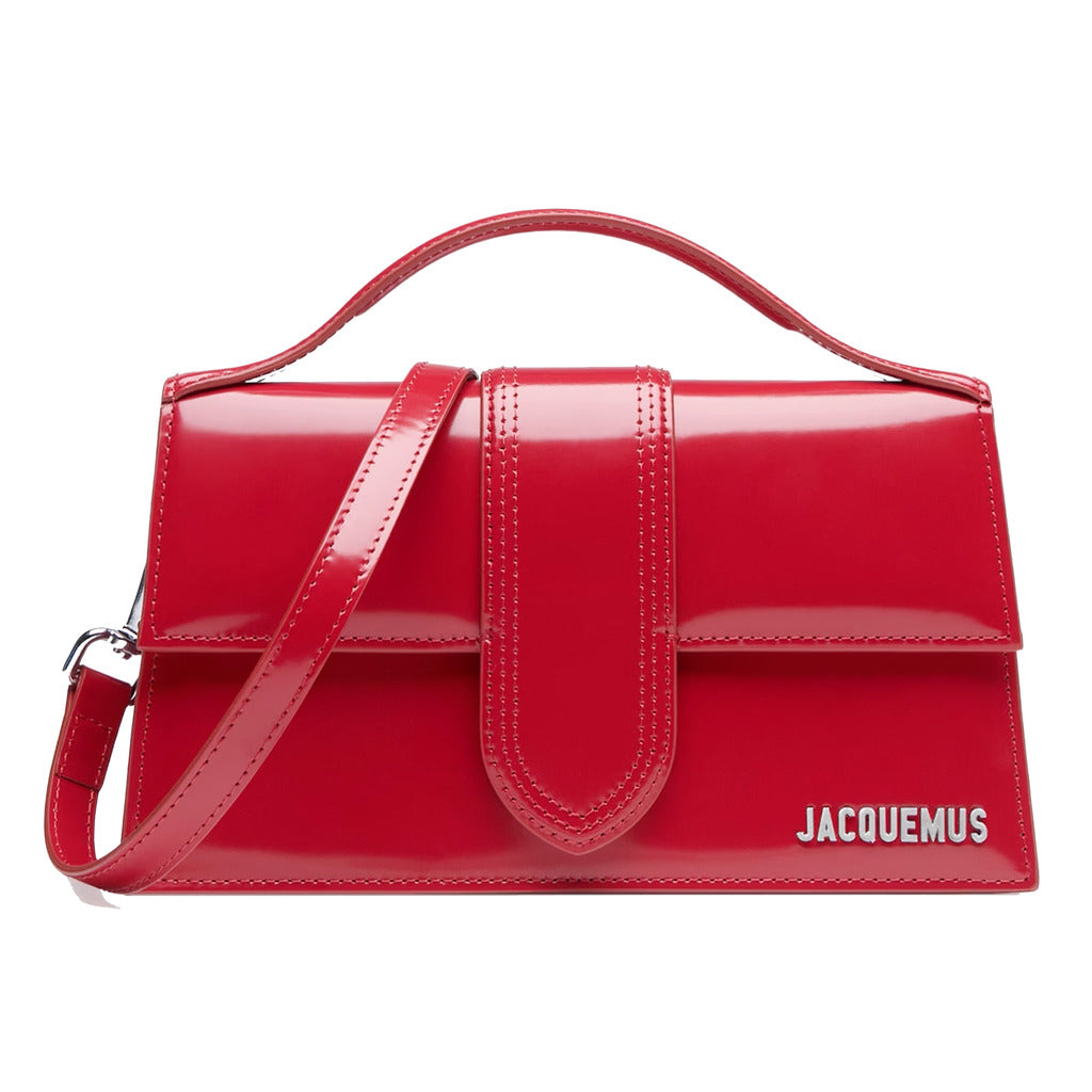 JACQUEMUS－亮面漆皮Le Grand Bambino側背肩背手提包