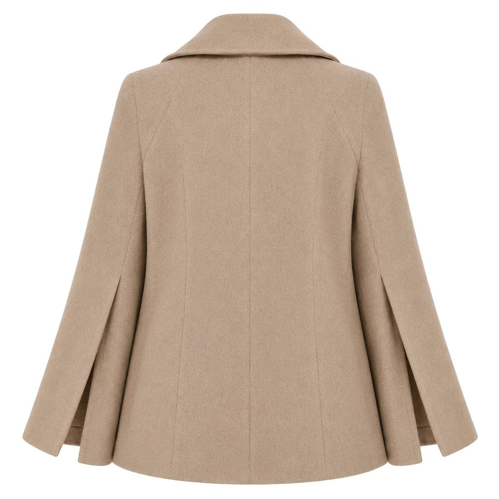 LORO PIANA－和服袖雙排扣純新羊毛外套