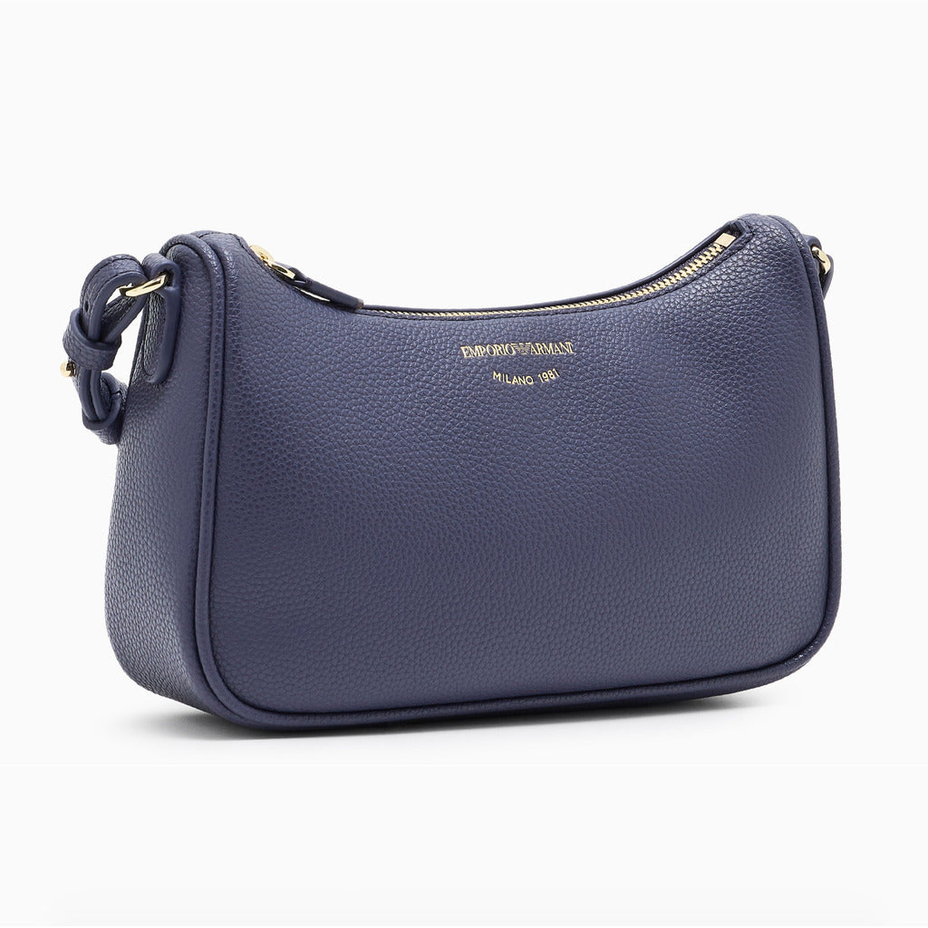EMPORIO ARMANI - 街頭風格紫色仿皮肩背包