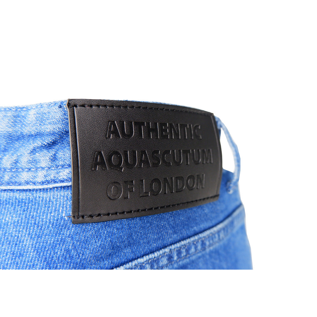 AQUASCUTUM - 英倫風格城市經典系列修身直筒牛仔褲