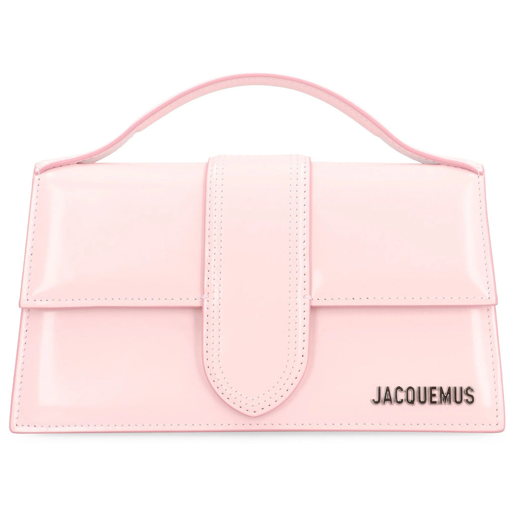 JACQUEMUS－亮面漆皮Le Grand Bambino側背肩背手提包