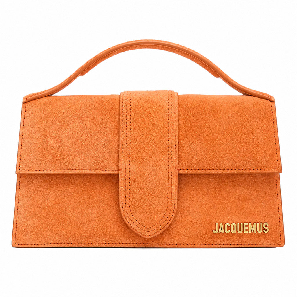 JACQUEMUS－麂皮Le Grand Bambino肩背手提包