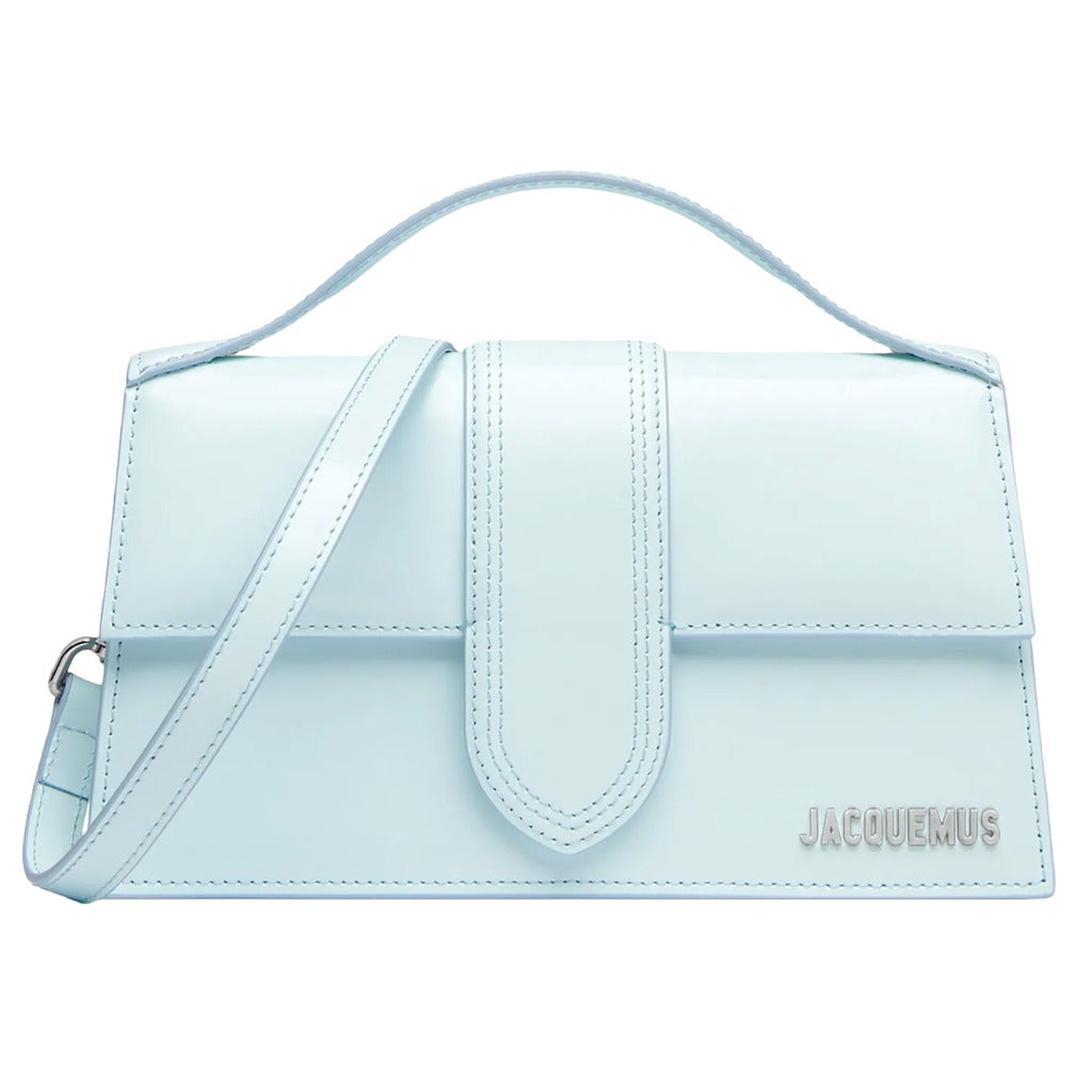 JACQUEMUS－亮面漆皮Le Grand Bambino側背肩背手提包
