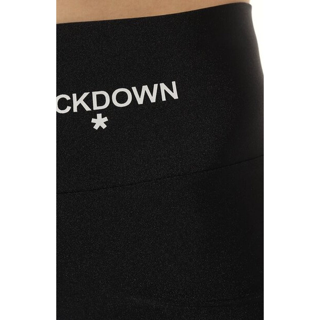 COMME DES FUCKDOWN - 美式風格休閒運動萊卡機能內搭黑色短褲